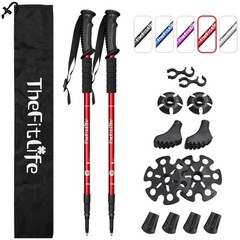 Nordic Walking Sticks – Adjustable Height & Shock Absorbing