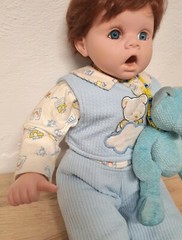 Artist Doll Vinyl Doll Doll NJSF Limited 40cm Sitting Collector HTF Vintage