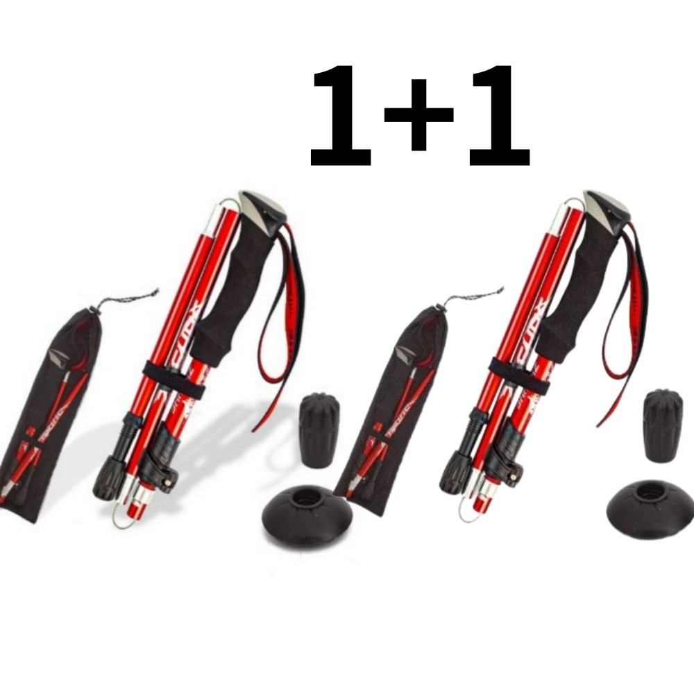 [1+1 Set] Lightweight Collapsible Trekking Poles