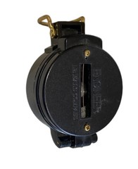 Vtg Lensatic Compass Military Engineer Peep Sight Navigation Survival Compass