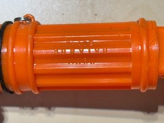 Vintage Survivo Compass, Whistle, Match Holder Survival Tool All In One