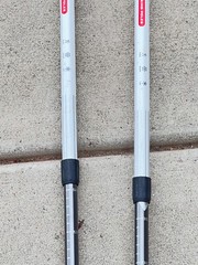 Set of High Gear Trekking Poles 110-135CM .. 13R