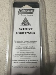 Coleman Liquid Filled Kid’s Wrist Compass