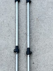 Set of Yukon Charlie’s Pro Crekker Trekking Poles 110-135CM ..13U