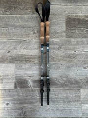 New LL Bean Ridgehiker Komperdell Hiking Poles Lightweight Adjustable Trekking