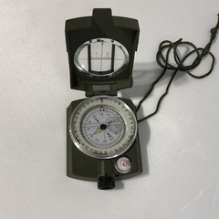 Aluminum Military Prismatic Sighting Compass With Case Digital Camo Design