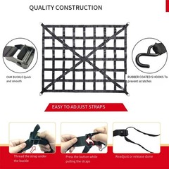 Truck Cargo Net with S Hooks Netting for Secure Coverage of Large Items