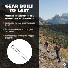 Trekking Poles Ultralight Aluminum Foldable Z Pole Trail Running Hiking Pair