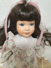 Artist doll porcelain doll 36 cm collector rarity Vintage