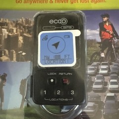 Audiovox Ecco Handheld Car Campsite Hotel Finder GPS Compass