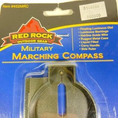Red Rock Outdoor Gear Military Marching Compass #452MRC