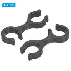 Trekking Pole Clips, 8Pcs Walking Stick Accessories Double Rod Buckle Connector