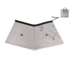 Waterproof Rain Skirt Breathable Semi-Open Design for Hiking Camping Travel