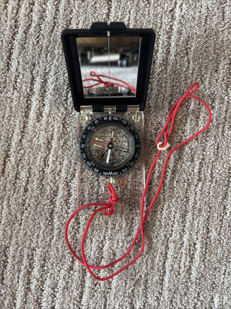 Vintage Silva Ranger 515 Compass w/ Reflective Mirror