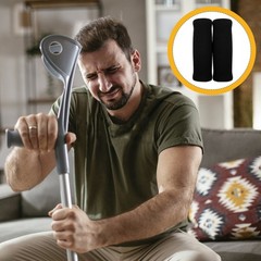2 Pcs Thickened Sponge Grips Walking Cane Handle Replacement For Elderly