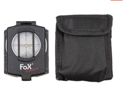 Fox Compass Precision Metal Case Bearing Device Spirit Level Magnifier