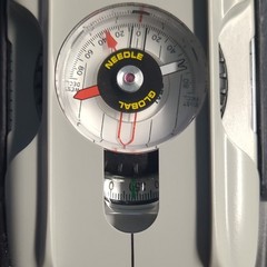 Brunton TruArc 20 Mirrored Compass Global Needle Dual Inclinometer Hiking