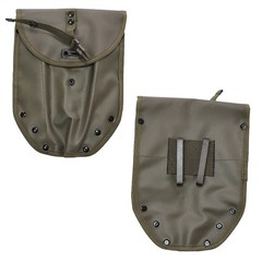 Folding Spade with Hoe Carbon Steel Wooden Handle inc Case Outdoor