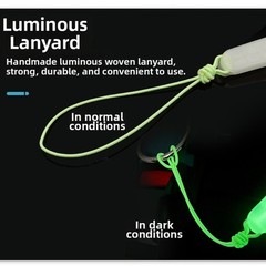 Outdoor Safety Whistle with Waterproof Material and Dual Frequency Technolo