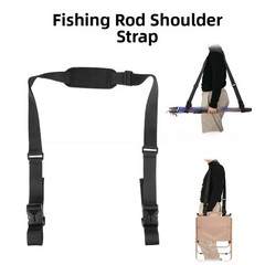 Outdoor Fishing Storage Sling Patterned Nylon Tape Fast Release Buckle