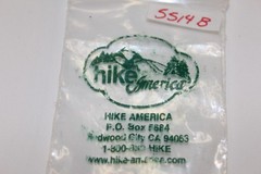 NOS Hike America Walking Stick Badge Medallion Great Smoky Mtn’s Grotto Falls
