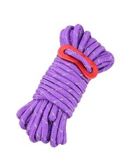 Portable 4mm by 4m Camping Rope with Reflective Features and Adjustable Length