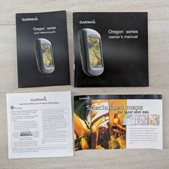 Garmin Oregon 400t Handheld GPS Nav Includes Box Manuals Outfitters Case Cables