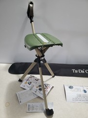 STEP2GOLD Ta-Da Chair Series 2 PRO, Walking Stick, Cane w/Seat ~ NEW – NO BOX!!