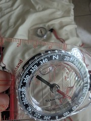🔥 Suunto A-10 Partner II Compass A10 Hiking Scouting School SMALL BUBBLE🔥