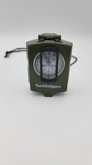 TurnOnSport Prismatic Sighting Compas Military Waterproof with Pouch for Hiking