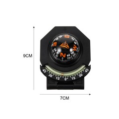 Car Interior Accessories Dashboard Mount Compass Vehicle Truck Boat Compass Tool