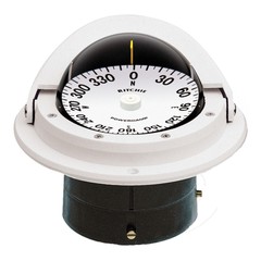 Ritchie F-82W Voyager Compass – Flush Mount – White F-82W UPC 010342140067