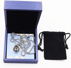 Compass Necklace,Mini Pocket Compass,Camping Hiking Metal Survival Compass for M