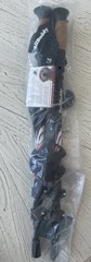 TRAIL BUDDY Lightweight Collapsable Adjustable Trekking Hiking Poles Black & Red