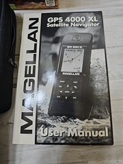 Magellan GPS 4000 XL Handheld Satellite Navigator Case And Box Tested Bundle