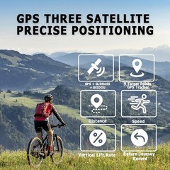 Waterproof Outdoor GPS Altimeter Barometer Multifunction//