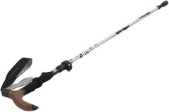 Aluminum Trekking Poles, Adjustable Collapsible 30-110cm Walking Sticks with