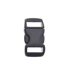Plastic Buckle Plastic Buckle Practical Umbrella Rope Black Buckle-Paracord