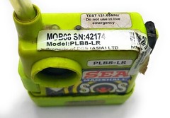 Sea Marshal PLB8-LR Personal Locator Beacon 1642