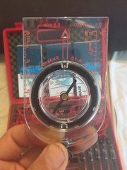 🔥 Suunto A-10 Partner II Compass A10 Hiking Scouting School Made in Finland 🔥
