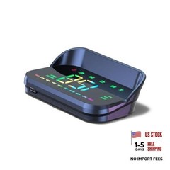 Heads Up Display M23 Color, GPS Digital Speedometer MPH for All Cars, Car