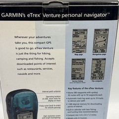 VINTAGE 2000s Garmin Etrex Venture GPS Receiver In Original Packaging TESTED WOR
