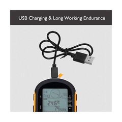 Ayayu Multifunction Digital Altimeter, Waterproof Handheld GPS Navigator Trac…