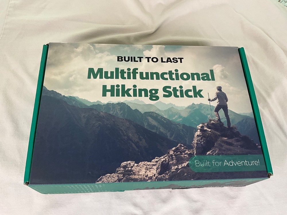 Built To Last Multifunction Survival Hiking Stick Tactical Trekking Staff Kit