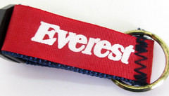 Everest Pocket Compass & Key Chain Combo Hiking Camping Vtg