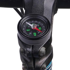 Clip-On Compass For Bikes Motorcycle Stem Compass Portable Cycling