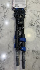 Hiking Poles Walking Sticks All Season Adjustable Crescent Moon Trekking blue