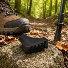 Trekking Pole Tip Cap Pull-on Hiking Pole Tip Cap Textured