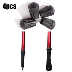 4Pcs Walking-Stick Rubber Ferrules for cane Crutch Tip Ends Trekking Pole Tip