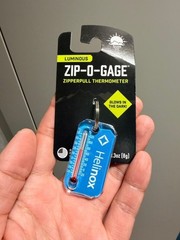 Helinox x Sun Company Thermometer Keyring CO4H604CY Glow Cyan Blue NEW
